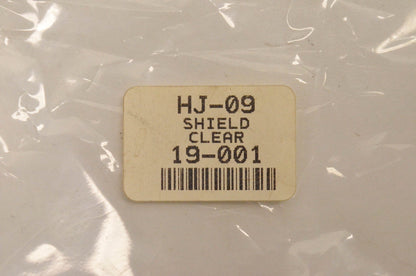 HJC 19-001, HHJ09G1030100 HJ-09 Face Shield Clear NOS