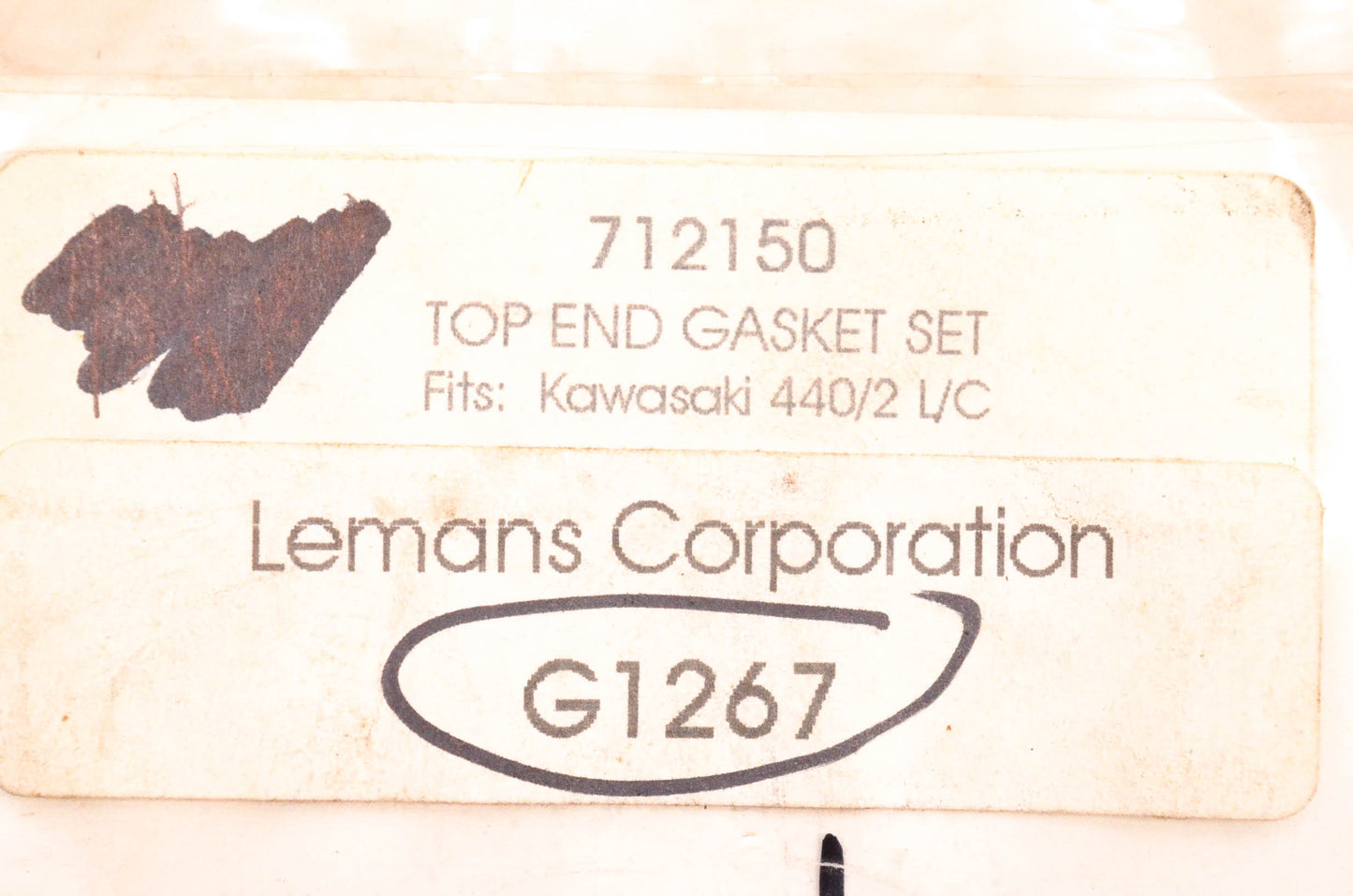 Lemans 712150, G1267 Top End Gasket NOS