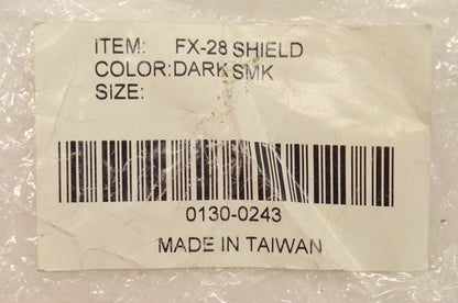 AFX Helmets 0130-0243 FX-28 Shield Dark Smoke NOS