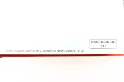 OEM Suzuki 99500-35028-03E Katana GSX600F Service Manual