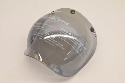 Biltwell 0131-0064 Bubble Shield Mirror/Smoke Tint NOS