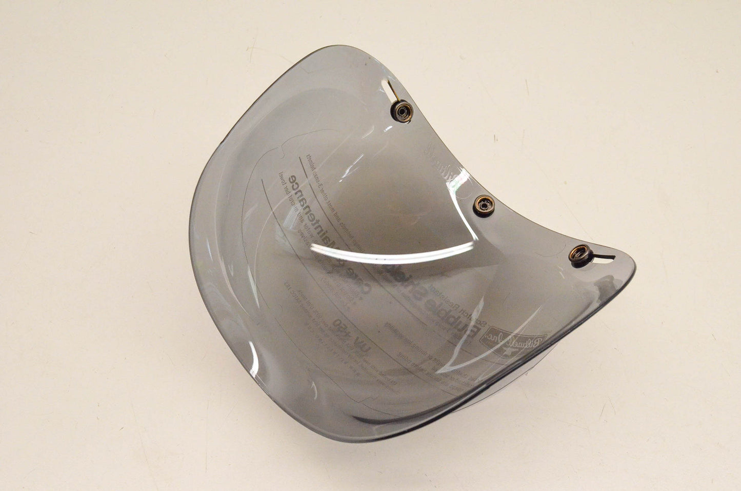 Biltwell 0131-0064 Bubble Shield Mirror/Smoke Tint NOS