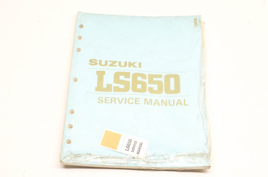 New OEM Suzuki 99500-36080-03E LS650 Service Manual NOS
