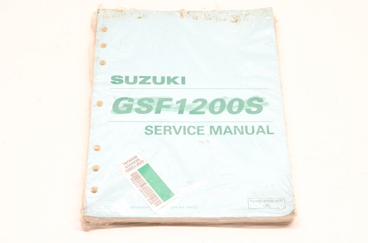 New OEM Suzuki 99500-39200-03E GSF1200S Service Manual NOS