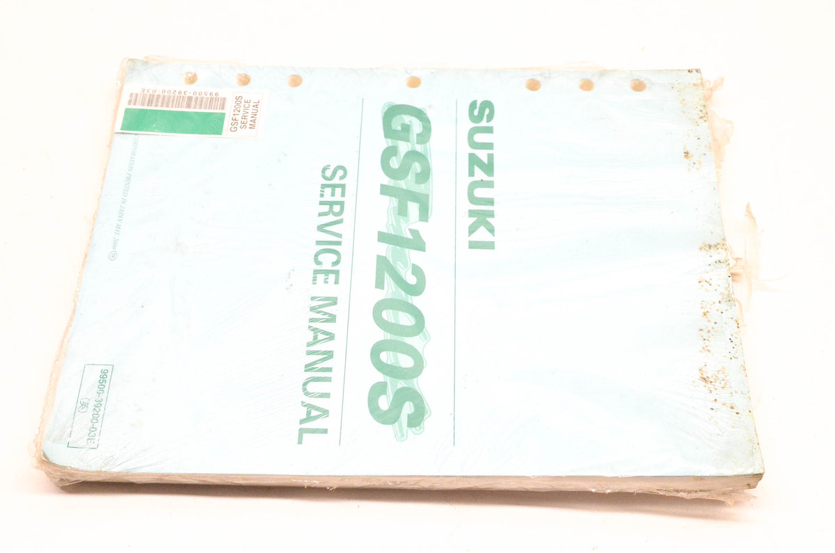 New OEM Suzuki 99500-39200-03E GSF1200S Service Manual NOS