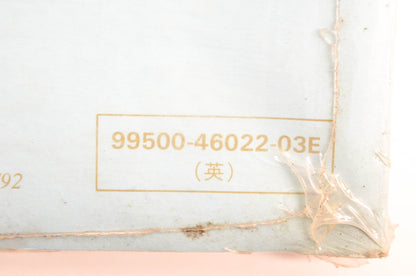 New OEM Suzuki 99500-46022-03E DR650S Service Manual NOS