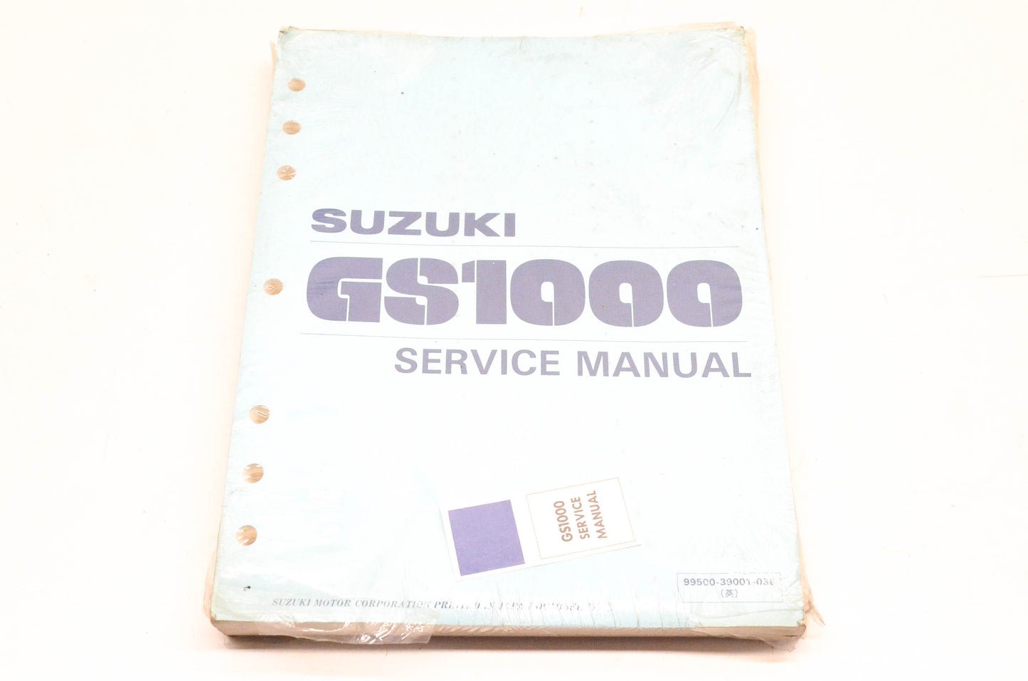 New OEM Suzuki 99500-39001-03E GS1000 Service Manual NOS