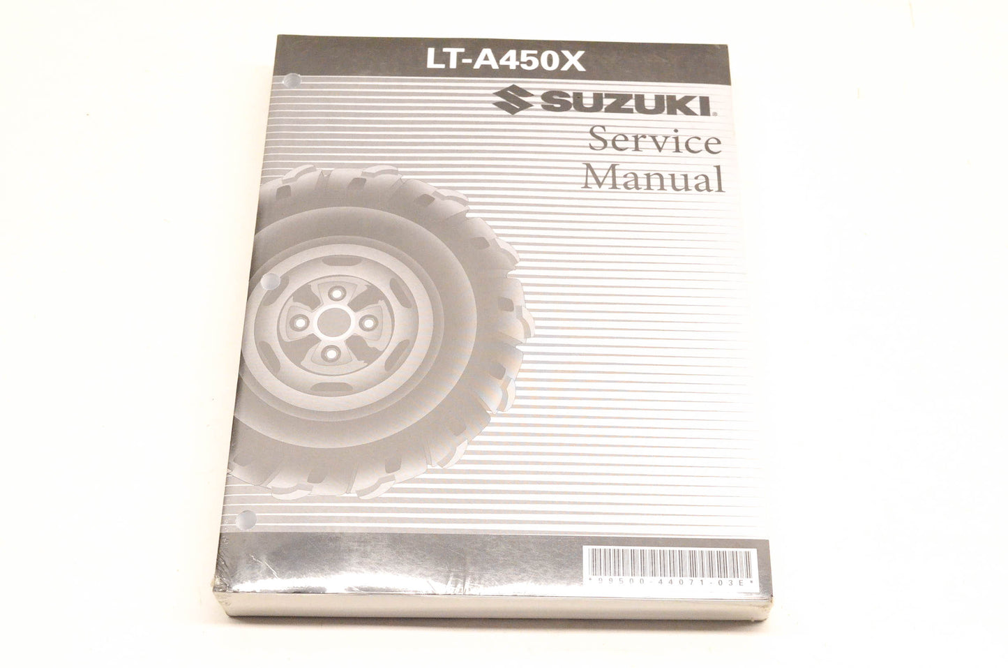 New OEM Suzuki 99500-44071-03E LT-A450X Service Manual NOS