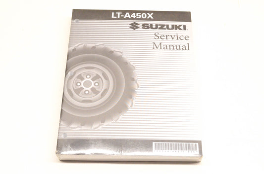 New OEM Suzuki 99500-44071-03E LT-A450X Service Manual NOS