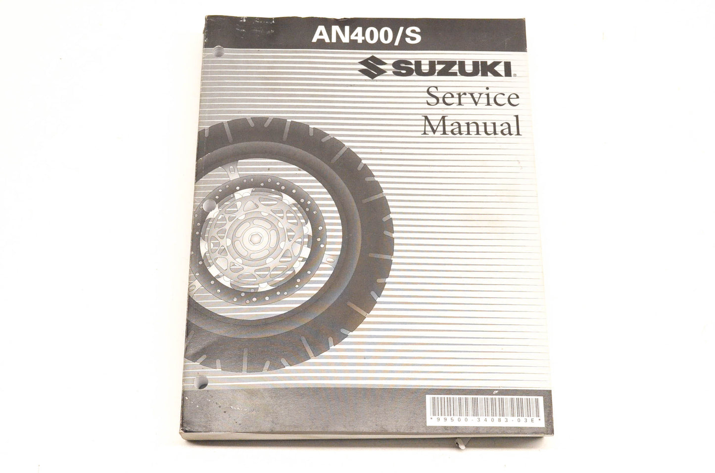 OEM Suzuki 99500-34083-03E AN400/S Service Manual