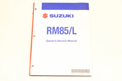 OEM Suzuki 99011-02B83-03A RM85/L Owner's Service Manual