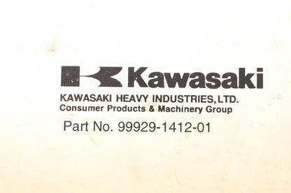 OEM Kawasaki 99929-1412-01 Jet Ski Watercraft Direct Injection Diagnostic Manual