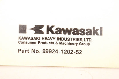 OEM Kawasaki 99924-1202-52 Mule 550 Utility Vehicle Service Manual Supplement