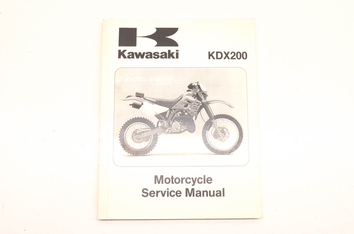 OEM Kawasaki 99924-1181-02 KDX200 Service Manual