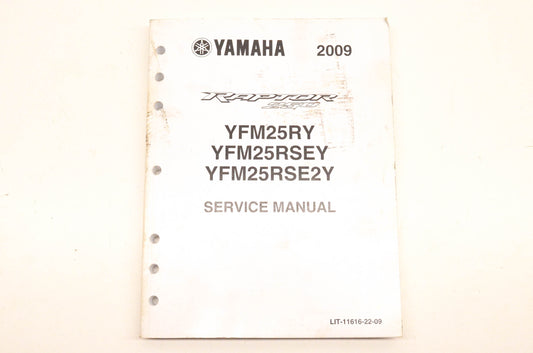 OEM Yamaha LIT-11616-22-09 09 YFM25RY/RSEY/RSE2Y Service Manual