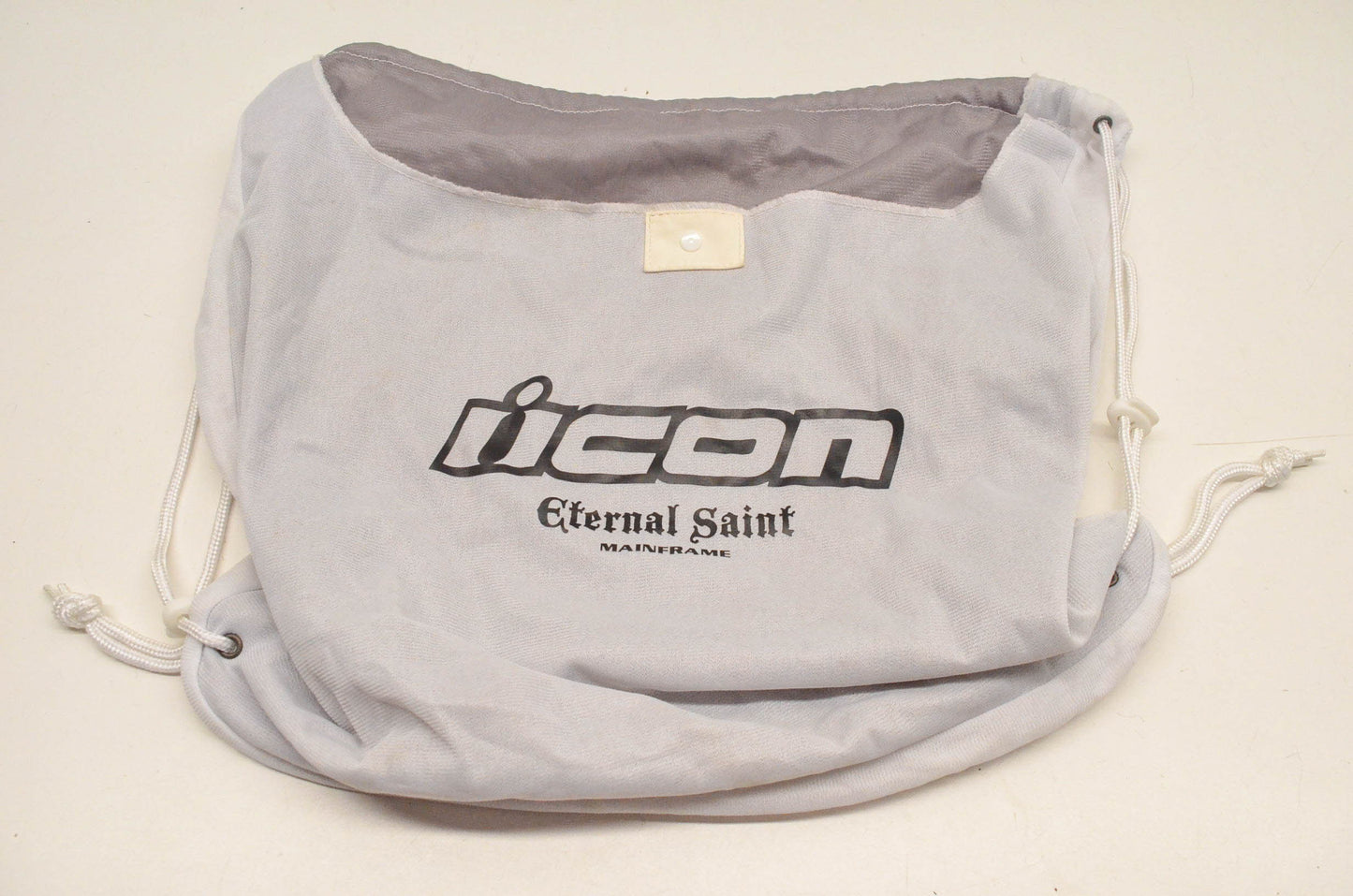 Icon Eternal Saint Mainframe Helmet Bag Gray NOS