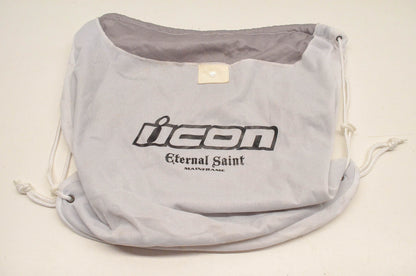Icon Eternal Saint Mainframe Helmet Bag Gray NOS