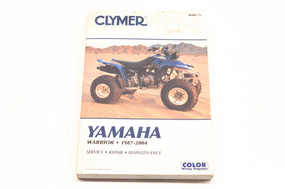 Clymer M487-5 Yamaha Warrior 1987-04 Manual