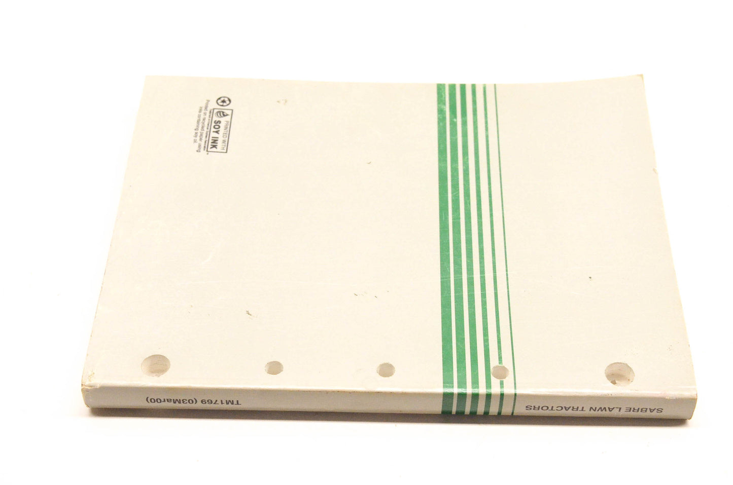 OEM John Deere TM1769 Sabre Lawn Tractor Technical Manual