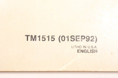 OEM John Deere TM1515 GT242/262 Lawn And Garden Tractor Technical Manual