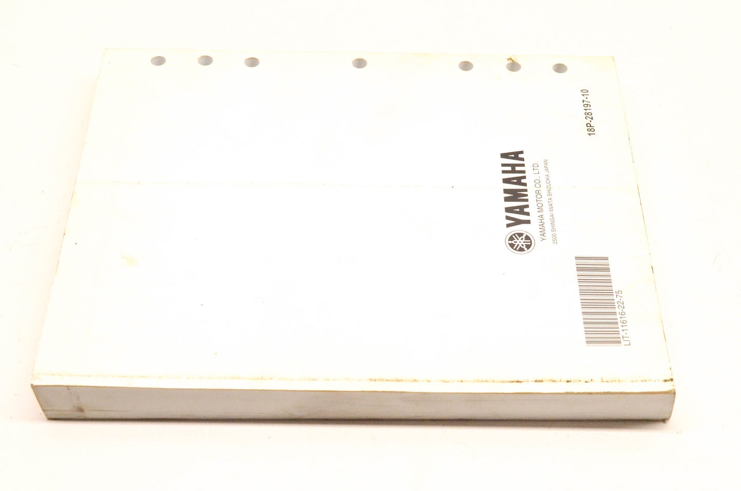 OEM Yamaha LIT-11616-22-75 2009 YFZ450RY Service Manual