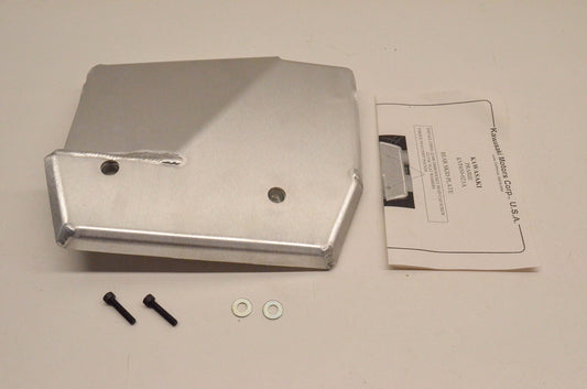 New OEM Kawasaki KVF650-023A Rear Skid Plate NOS