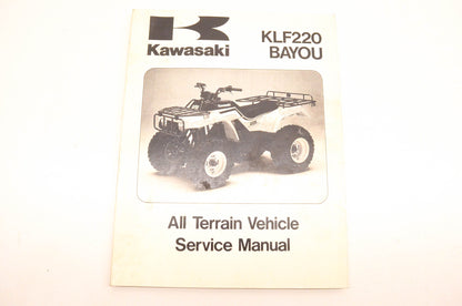OEM Kawasaki 99924-1096-08 KLF220 Bayou ATV Service Manual
