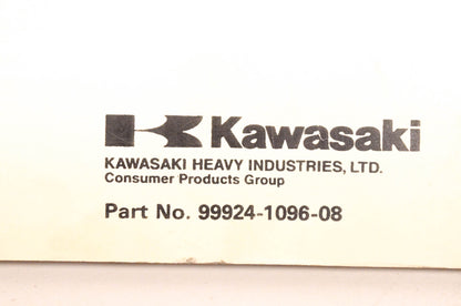 OEM Kawasaki 99924-1096-08 KLF220 Bayou ATV Service Manual