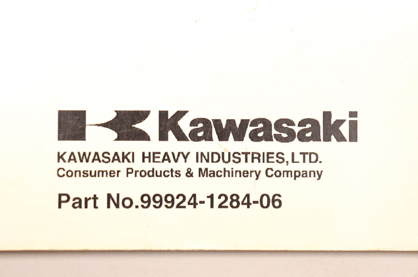 OEM Kawasaki 99924-1284-06 KLF Bayou Workhorse 250 ATV Service Manual