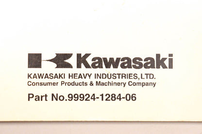 OEM Kawasaki 99924-1284-06 KLF Bayou Workhorse 250 ATV Service Manual