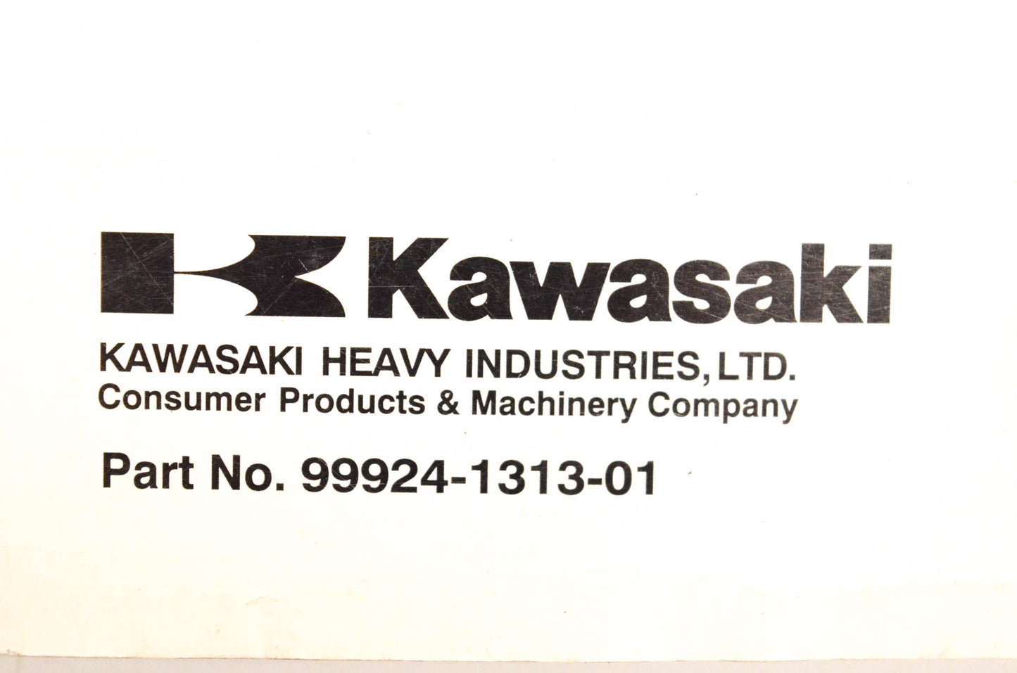 OEM Kawasaki 99924-1313-01 900 STX Jet Ski Service Manul