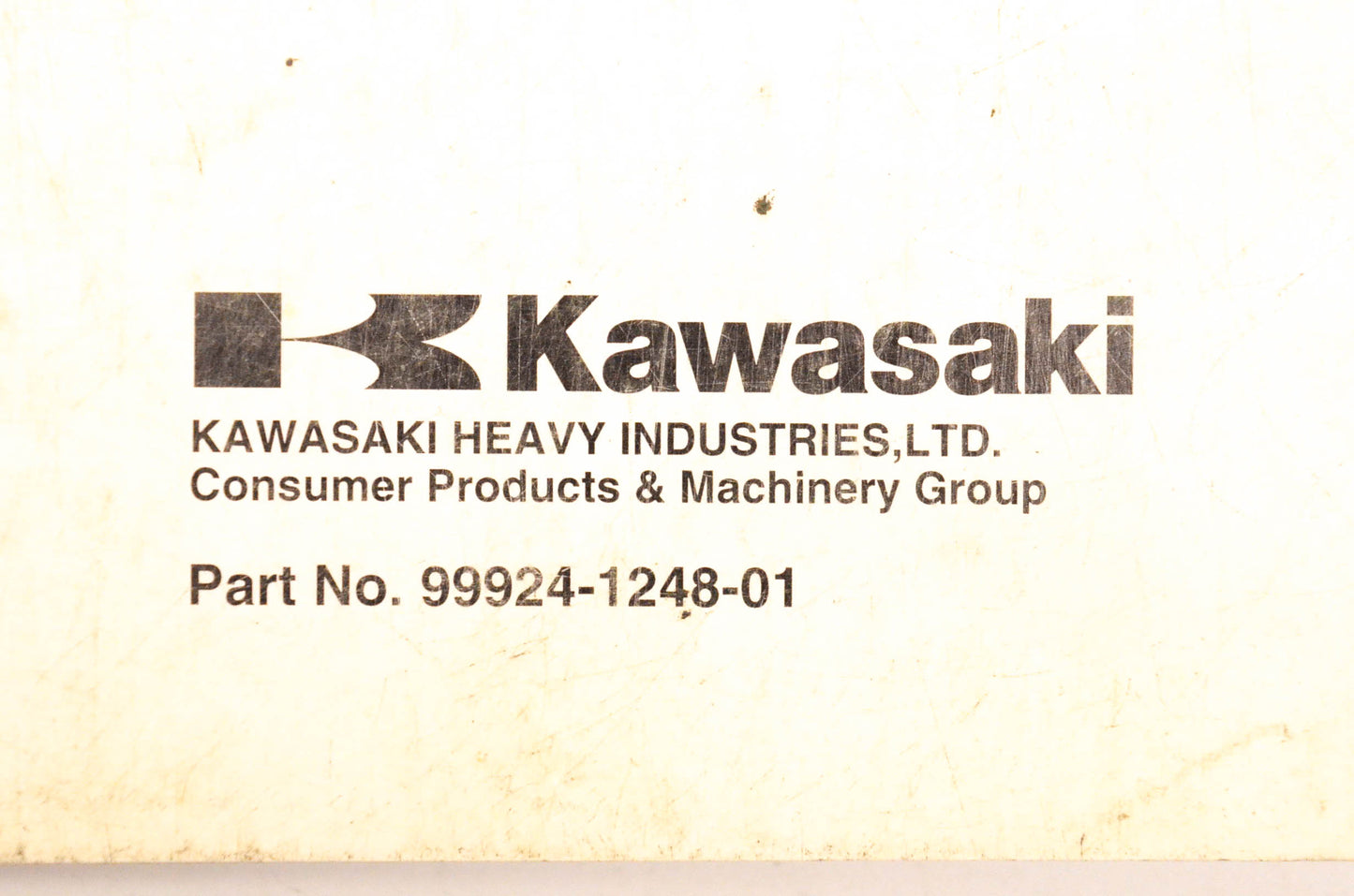 OEM Kawasaki 99924-1248-01 ZR-7 Service Manual