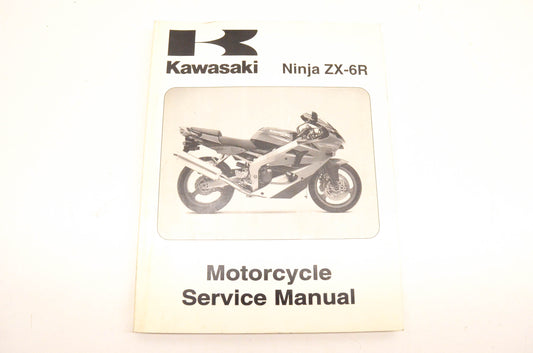 OEM Kawasaki 99924-1254-03 Ninja ZX-6R Service Manual