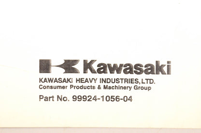 OEM Kawasaki 99924-1056-04 EN400/450 Service Manual