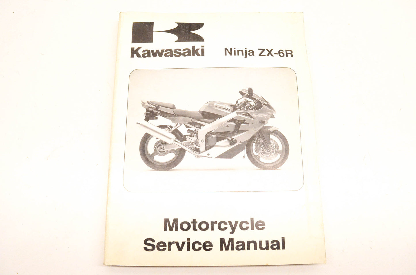 OEM Kawasaki 99924-1254-01 Ninja ZR-6R Service Manual