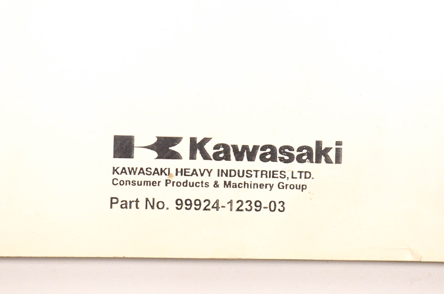 OEM Kawasaki 99924-1239-03 Praire300 4x4 ATV Service Manual