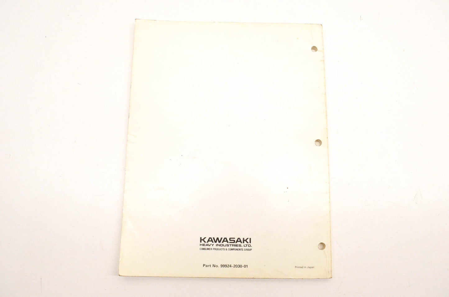 OEM Kawasaki 99924-2030-01 FD620D Engine Service Manual