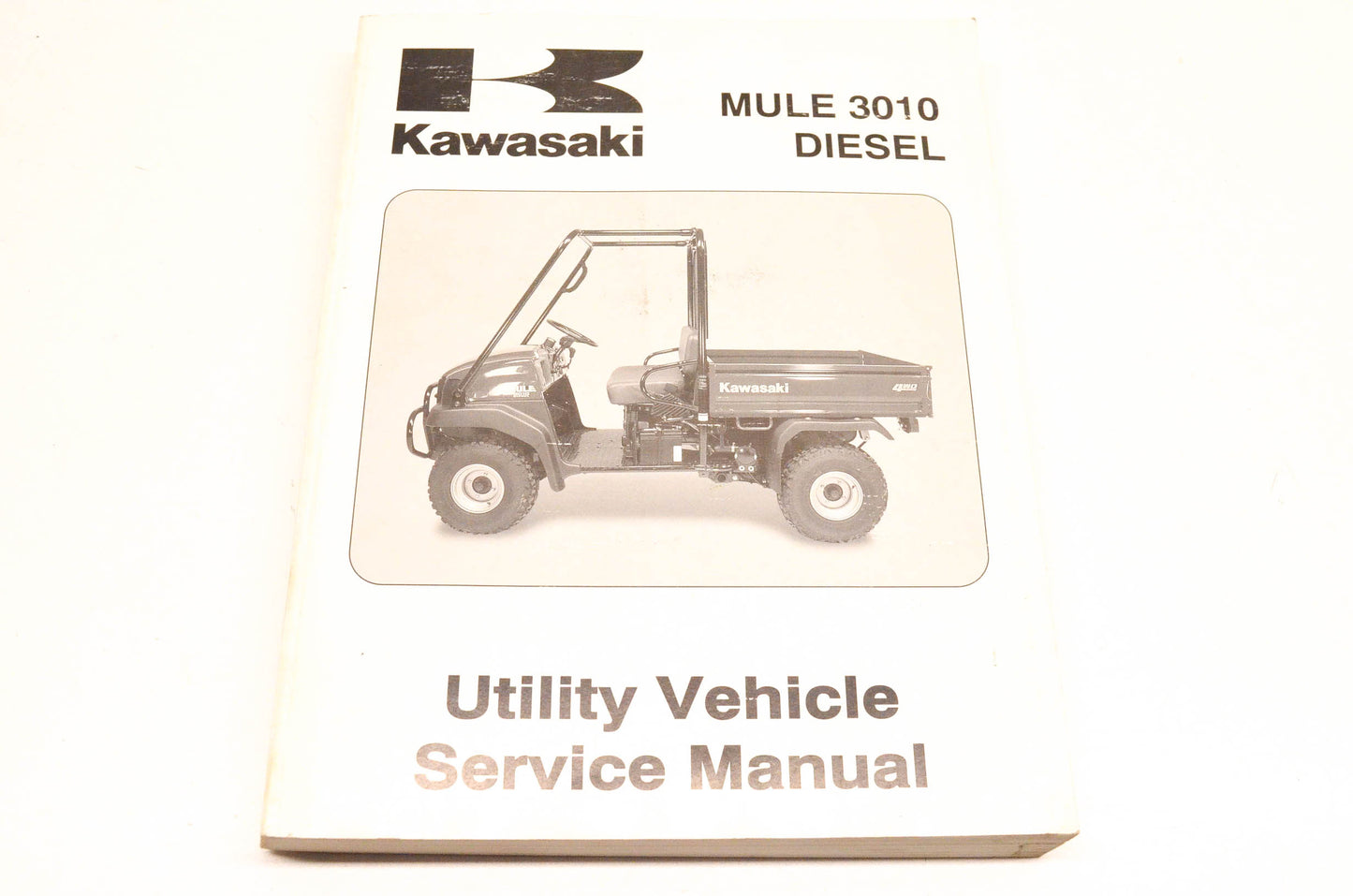 OEM Kawasaki 99924-1306-01 Mule 3010 Diesel UTV Service Manual