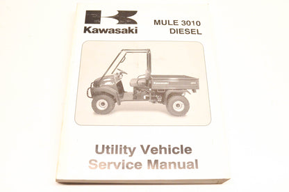 OEM Kawasaki 99924-1306-01 Mule 3010 Diesel UTV Service Manual