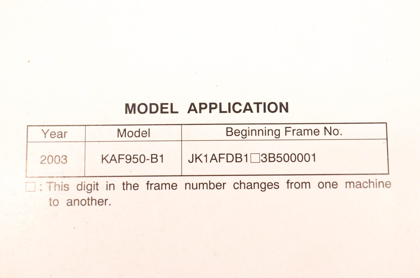 OEM Kawasaki 99924-1306-01 Mule 3010 Diesel UTV Service Manual