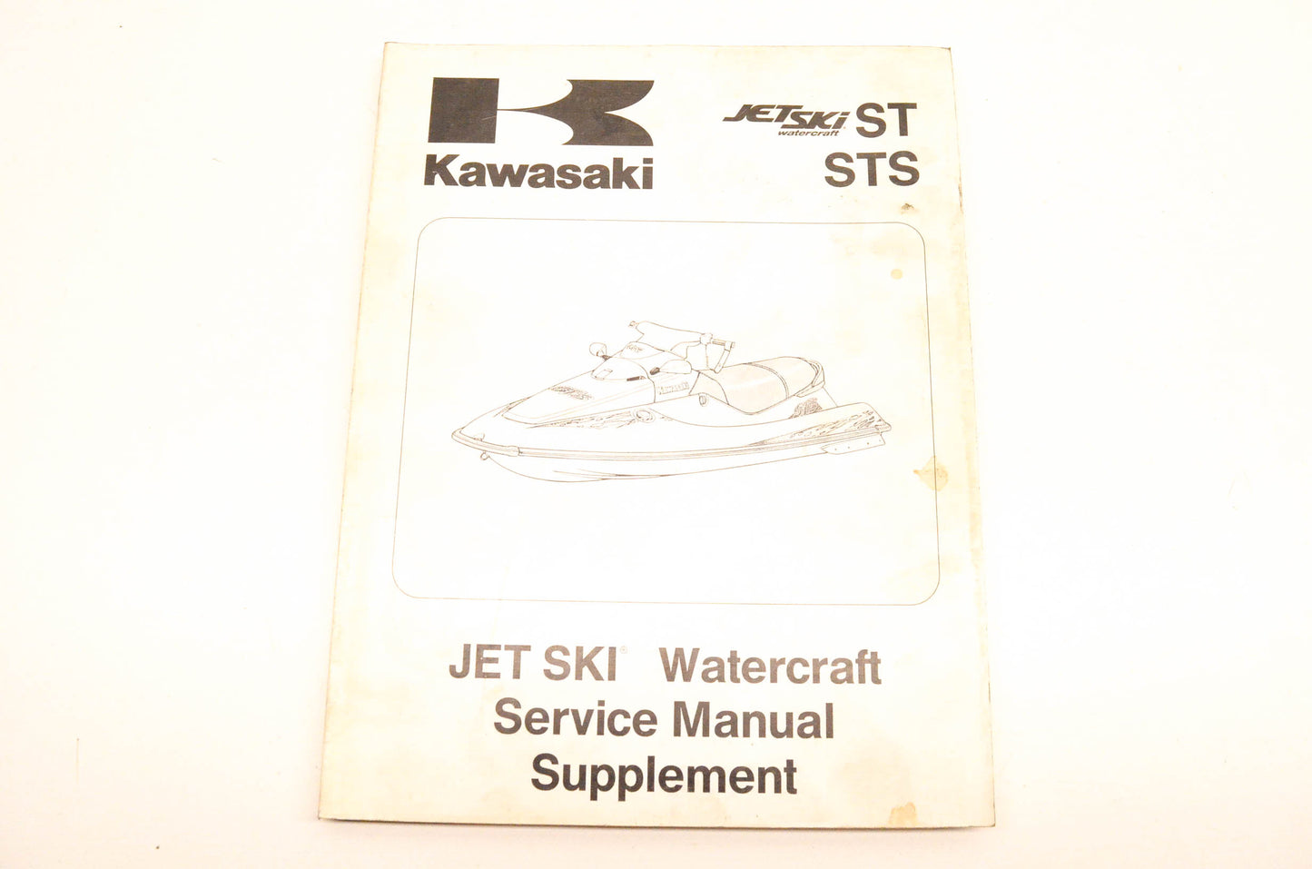 OEM Kawasaki 99924-1164-52 ST STS Jet Ski Service Manual Supplement