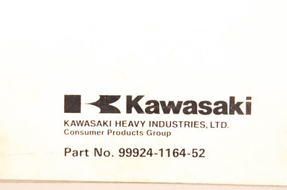 OEM Kawasaki 99924-1164-52 ST STS Jet Ski Service Manual Supplement
