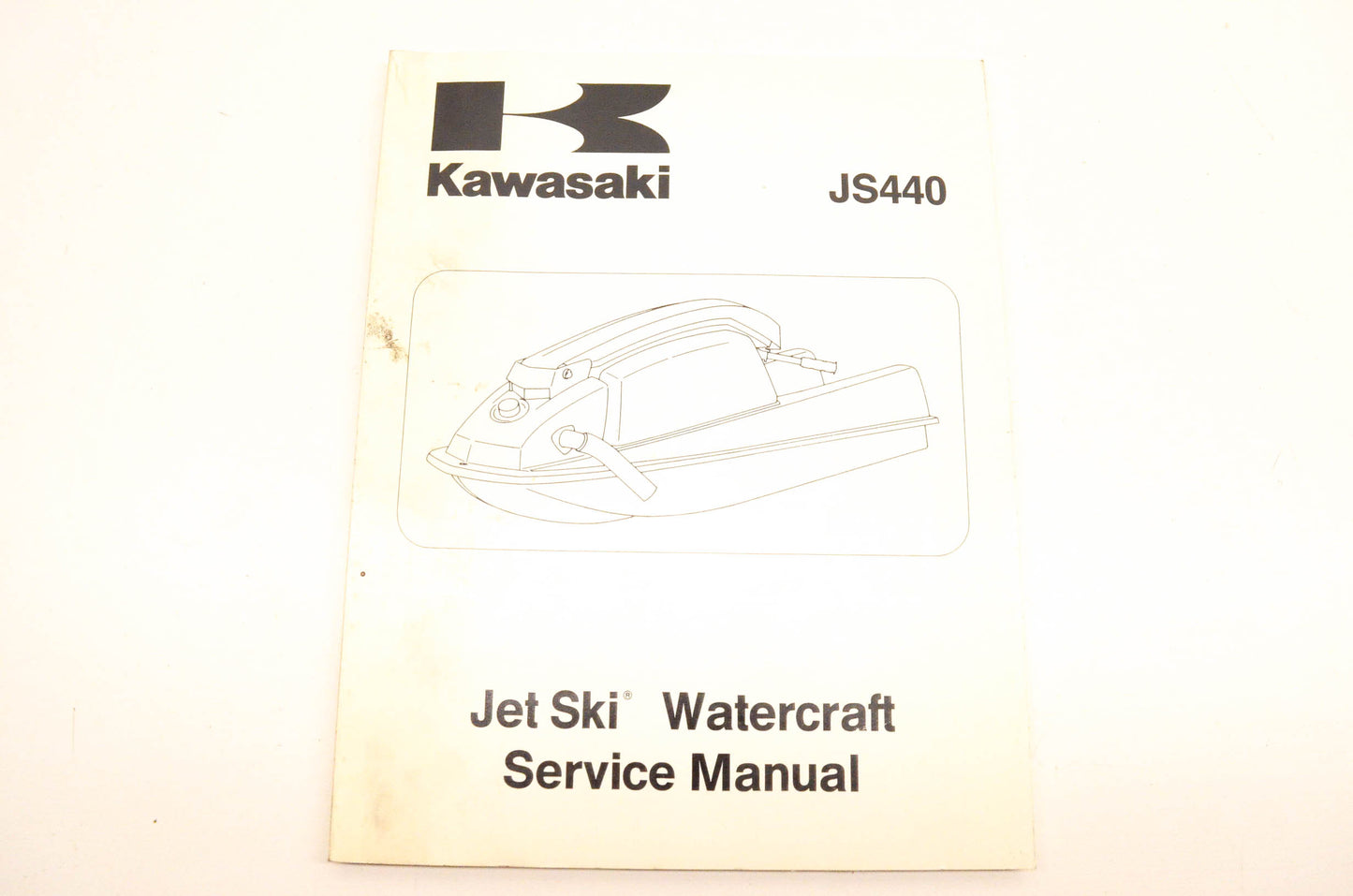 OEM Kawasaki 99963-0054-02 JS440 Jet Ski Service Manual