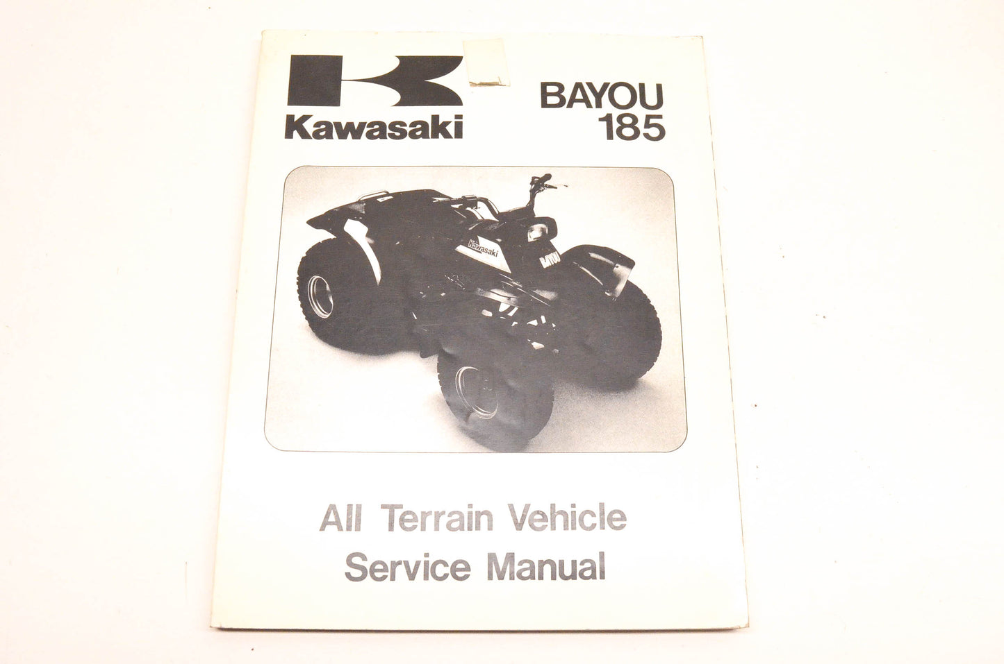 OEM Kawasaki 99924-1058-01 Bayou 185 ATV Service Manual