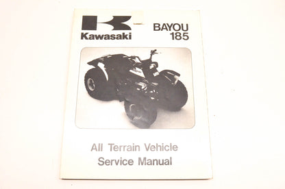 OEM Kawasaki 99924-1058-01 Bayou 185 ATV Service Manual