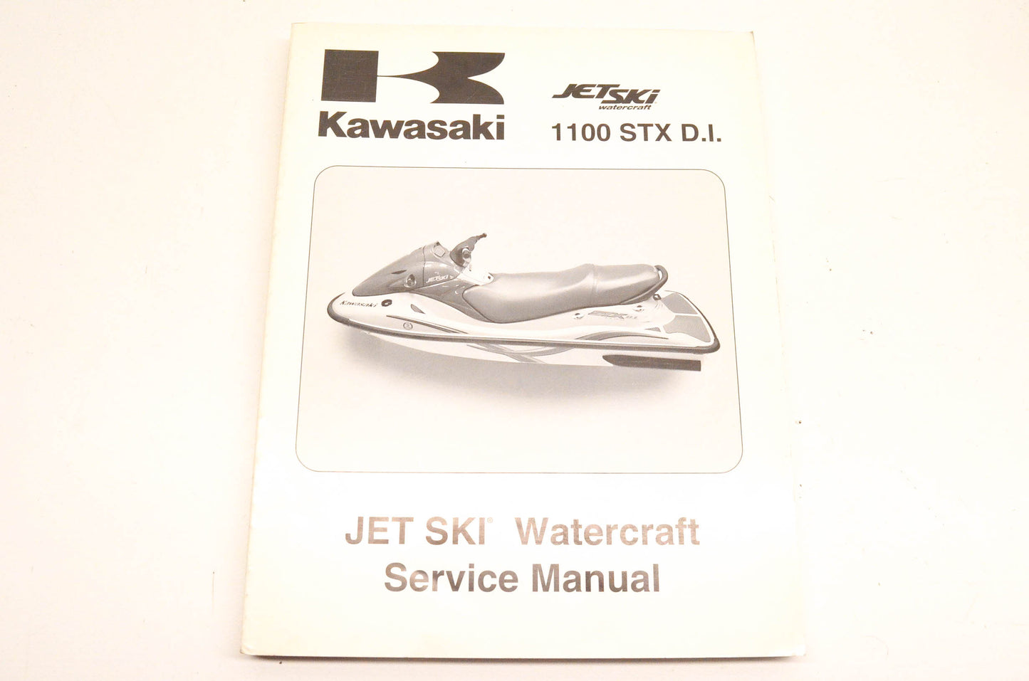 New OEM Kawasaki 99924-1307-01 1100 STX D.I. Jet Ski Service Manual NOS