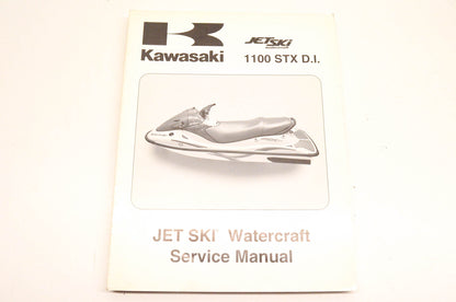 New OEM Kawasaki 99924-1307-01 1100 STX D.I. Jet Ski Service Manual NOS