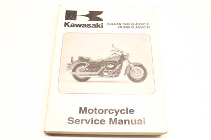 OEM Kawasaki 99924-1260-01 Vulcan/VN1500 Classic Fi Service Manual