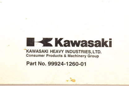 OEM Kawasaki 99924-1260-01 Vulcan/VN1500 Classic Fi Service Manual