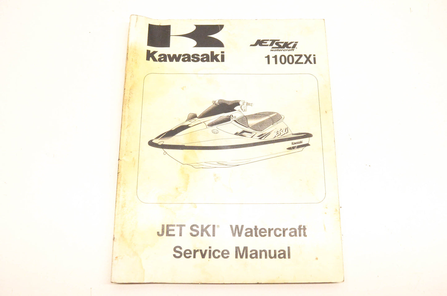 OEM Kawasaki 99924-1195-01 1100ZXi Jet Ski Service Manual
